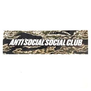 Anti Social Social Club ASSC Camo Sticker